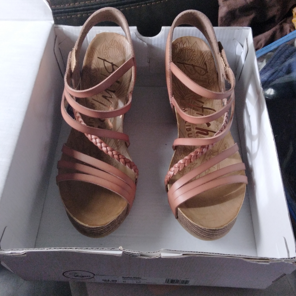 Blowfish wedge sandals